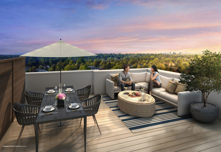 NY Walk Towns Private Rooftop Terrace