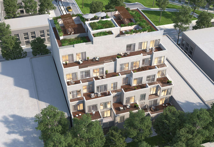 Aerial View of Nahid on Broadview