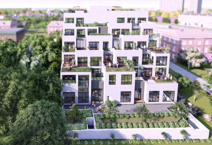 Building View of Nahid on Broadview