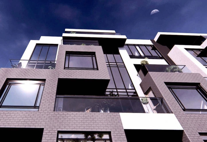 Looking Up at Nahid on Broadview