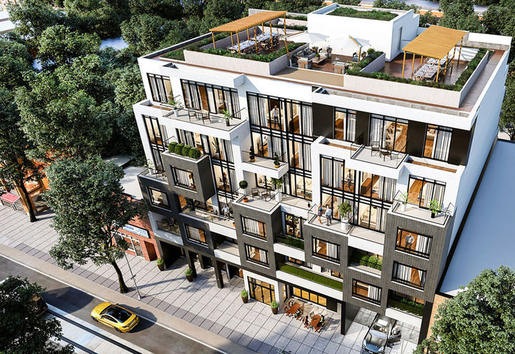 Nahid on Broadview Building Exterior