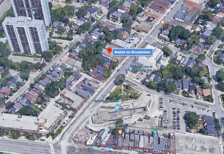 Neighborhood Area of Nahid on Broadview