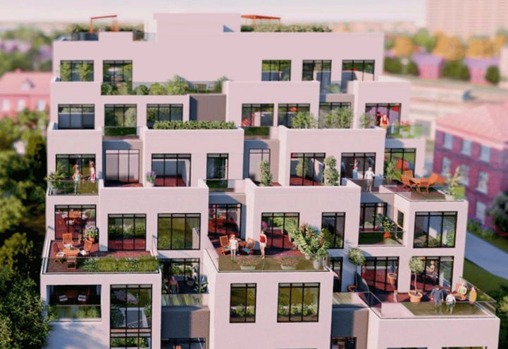 View of Nahid on Broadview Exterior