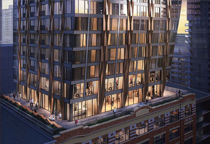 Natasha Residences Exterior Podium View