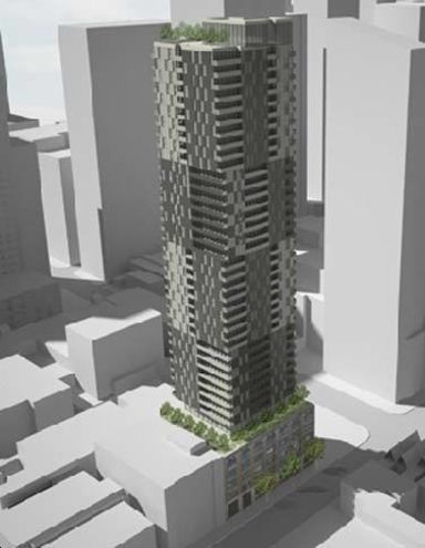 Natasha Residences Preliminary Rendering