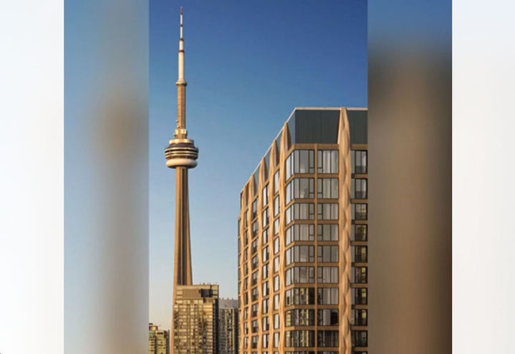Natasha Residences Skyline View with CN Tower in the Background