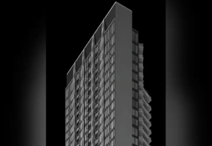 Natasha Residences Upper Exteriors in Black and White