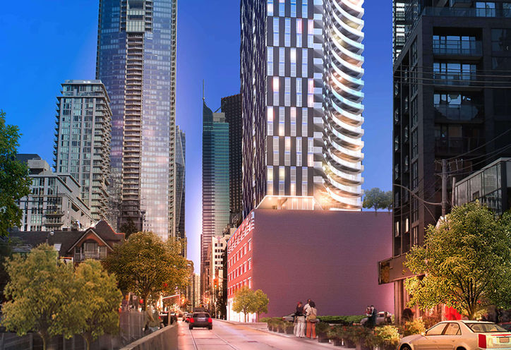 Natasha Residences at Adelaide St & John  St Early Rendering