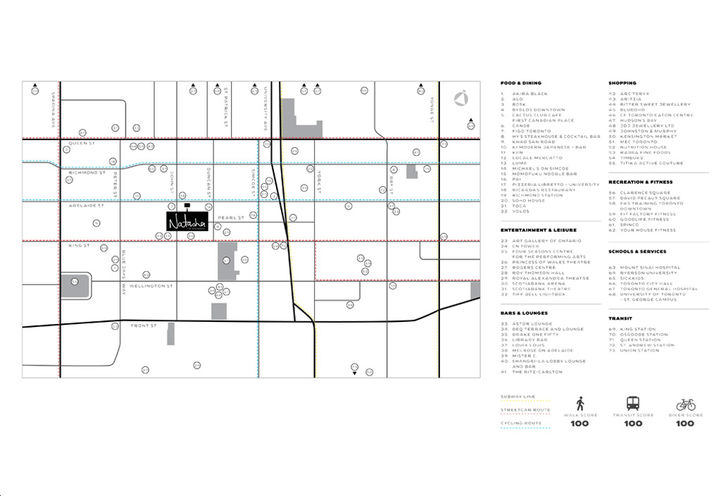 Natasha The Residences - Amenity Map