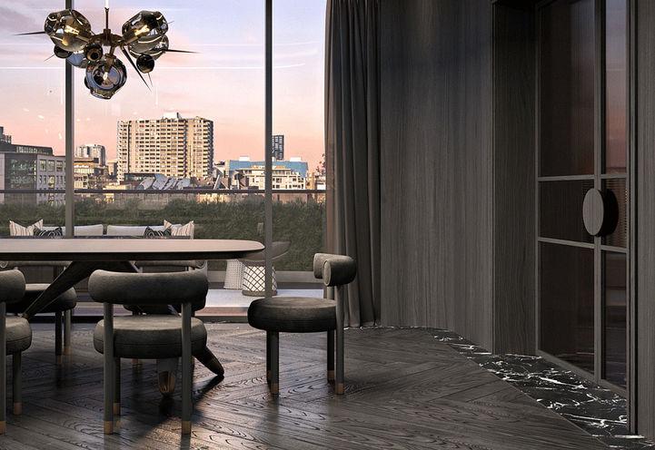 Natasha The Residences Dining Interior