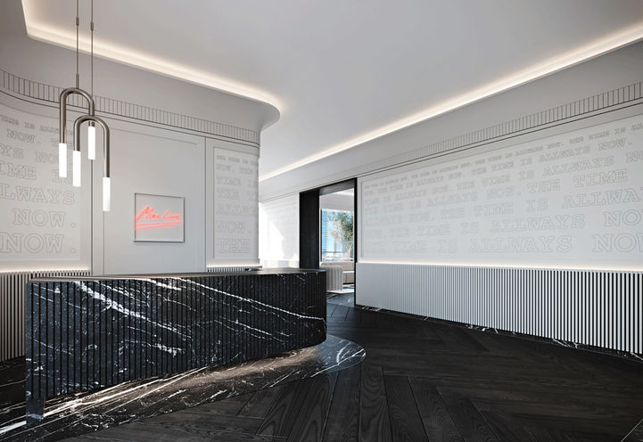 Natasha The Residences Lobby Reception