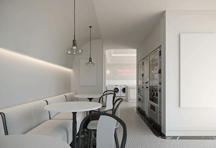 Natasha The Residences- Terrace with Laundry