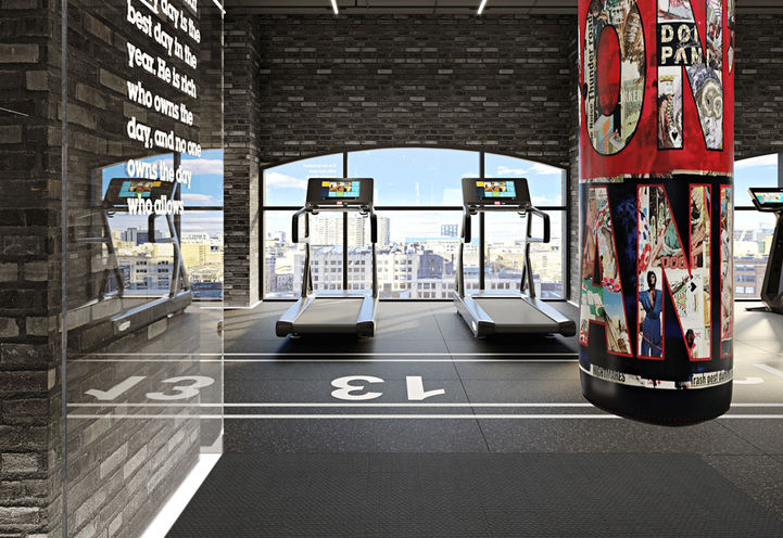 Natasha The Residences Treadmill and Kick Boxing Arena