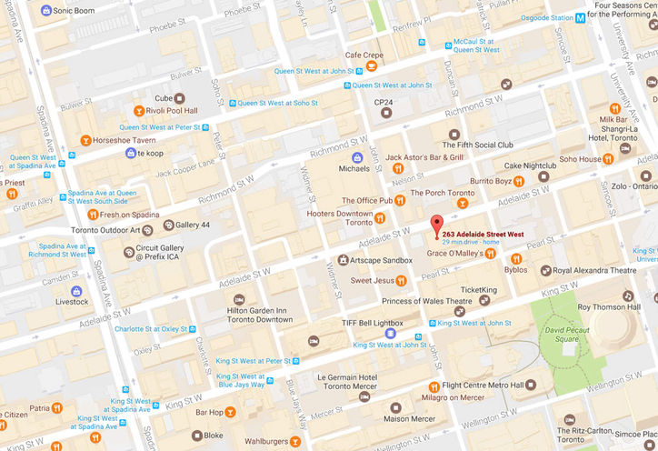 Neighbourhood Map, Natasha Residences Early Rendering