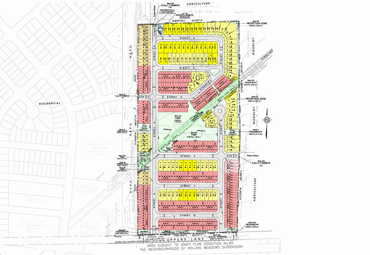 Niagara Meadows Towns Project Site Plan