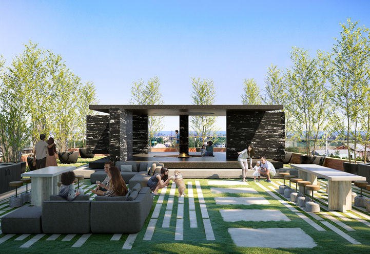 6th Floor Roof Garden & BBQ Station at No 31 Condos