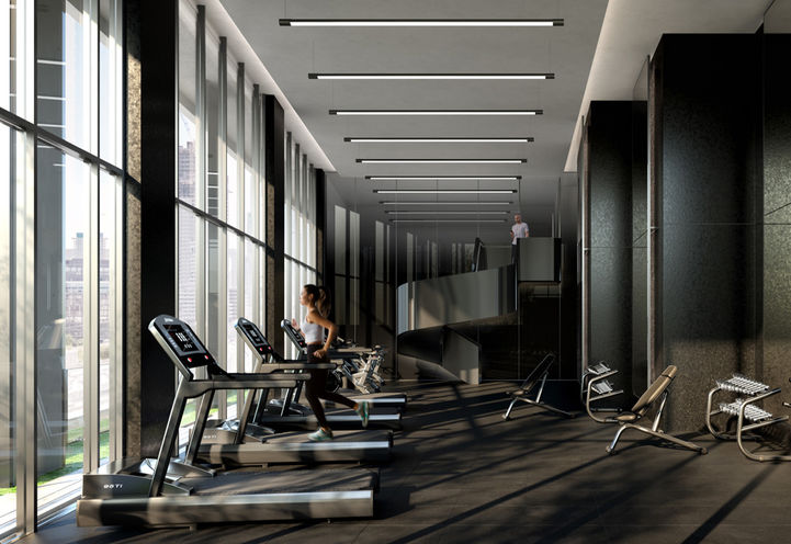 Gym with Training Facilities at No 31 Condos