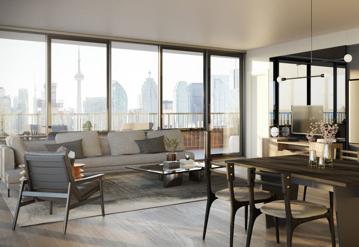 Living Area Suite Interior  at No 31 Condos