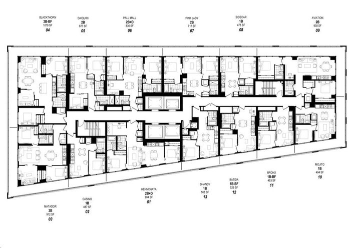 No 31 Condos Keyplate Floors 07-11