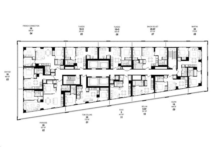 No 31 Condos Keyplate Floors 14-19