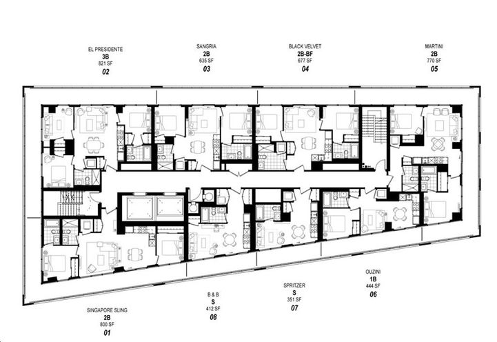 No 31 Condos Keyplate Floors 25-41