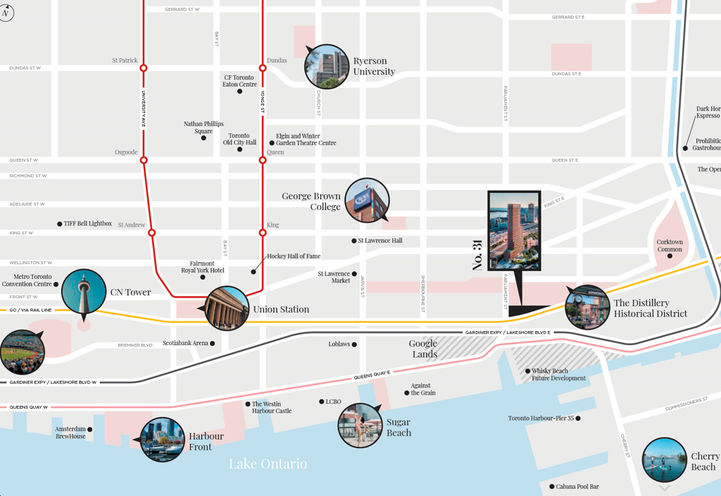 No. 31 Condos Neighborhood Map