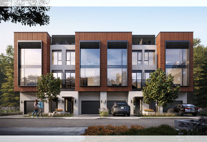 North on Bayview - Light Brick Exteriors