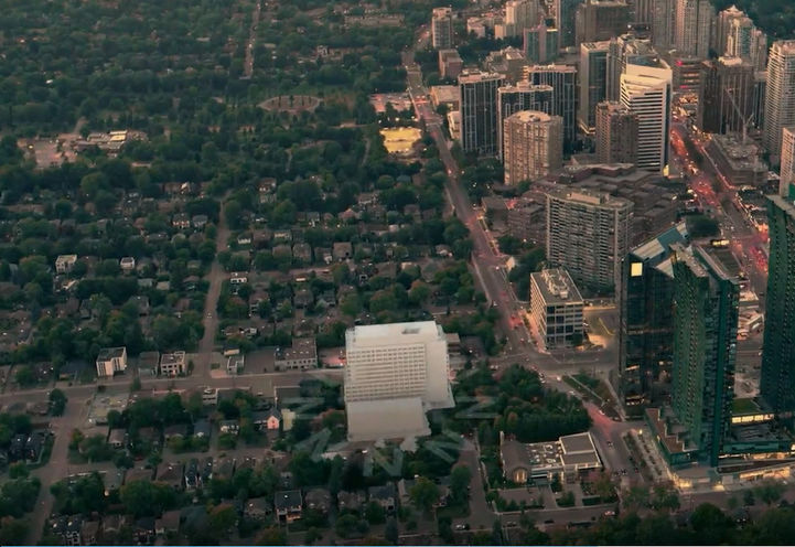 NorthCore Condos -  Aerial View