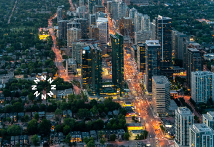 NorthCore Condos -  Aerial View of Project Location