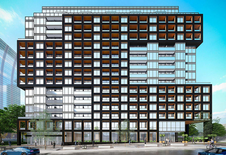 NorthCore Condos - Exterior View of Front of Building