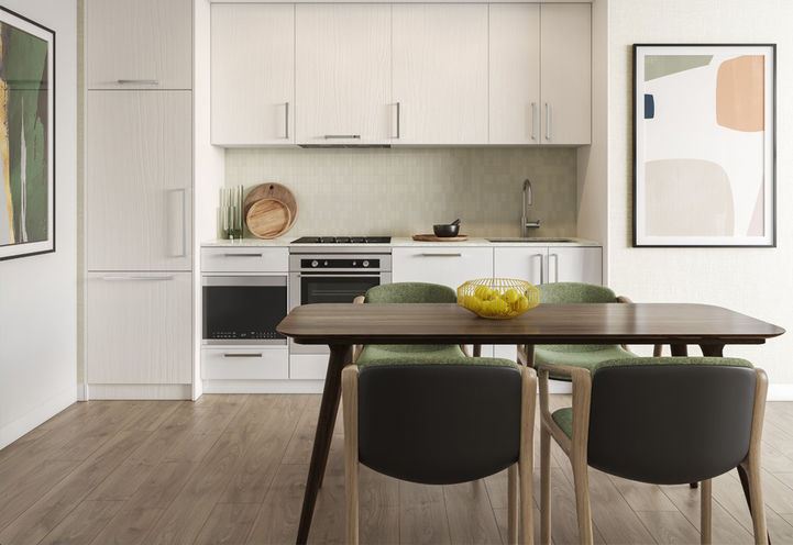 NorthCore Condos - Kitchen and Dining Area