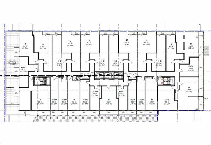NorthCore Condos - Typical Floor Keyplate