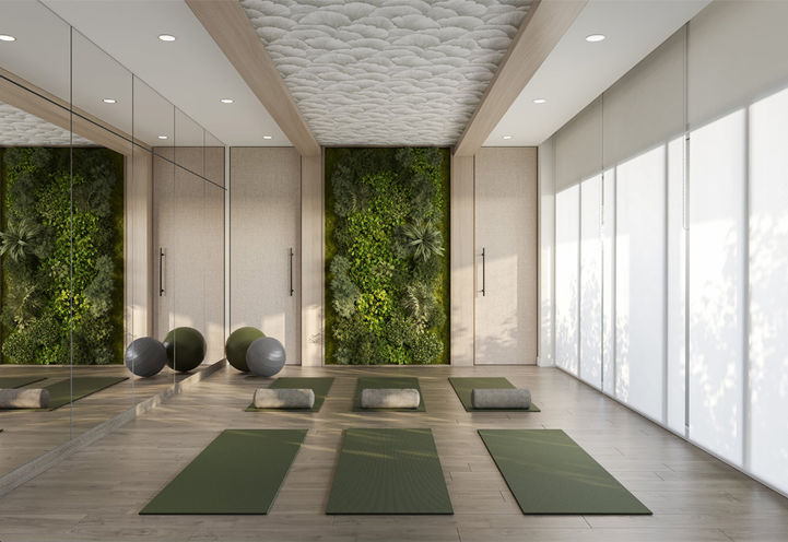 NorthCore Condos - Yoga Room