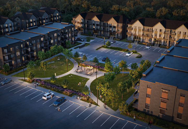 Northside Towns Aerial Community View