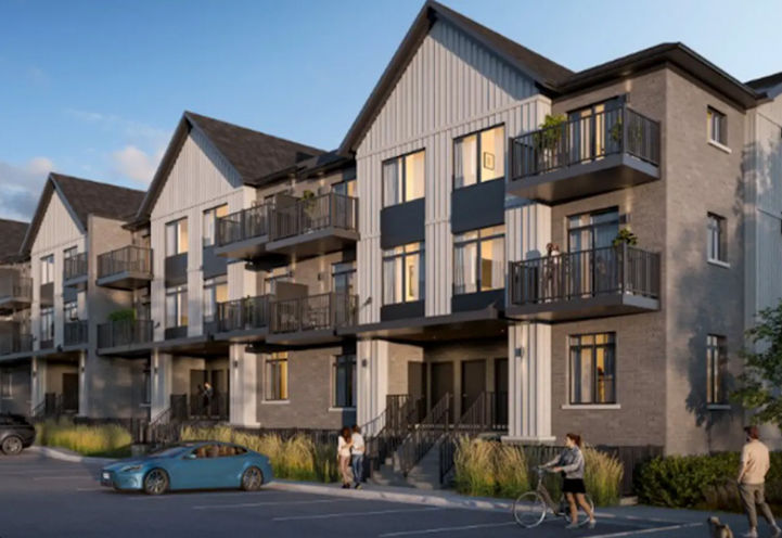 Northside Towns Exterior View of Units