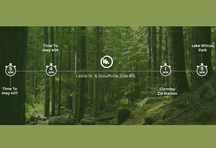 OakRidge Meadows Location to Amenities