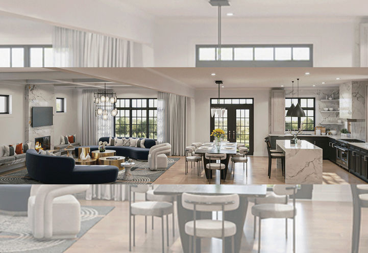 Oakridge Green Homes Living Space Interior