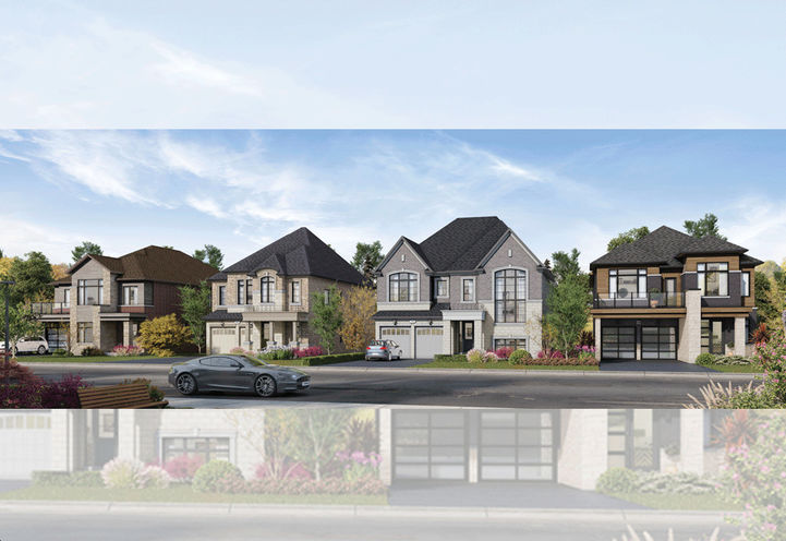 Oakridge Green Homes Streetscape View of Homes