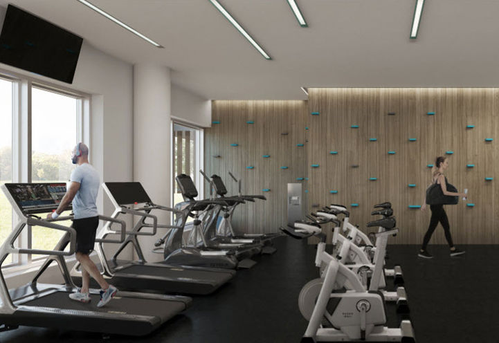 Gym at Oakvillage Condo 2