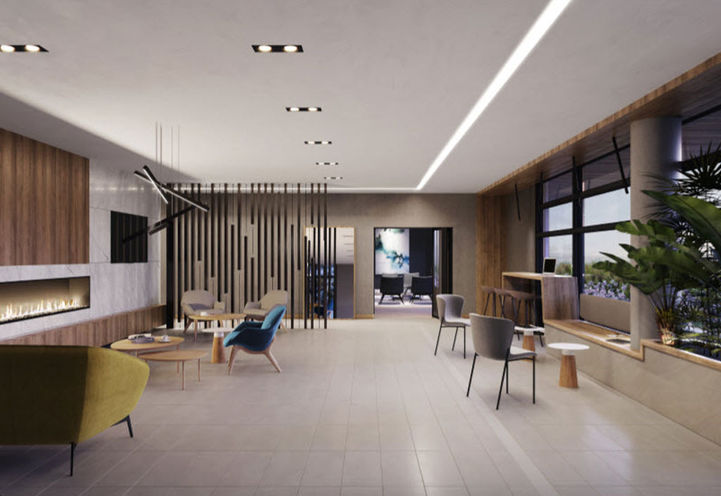 Lobby at Oakvillage Condo 2