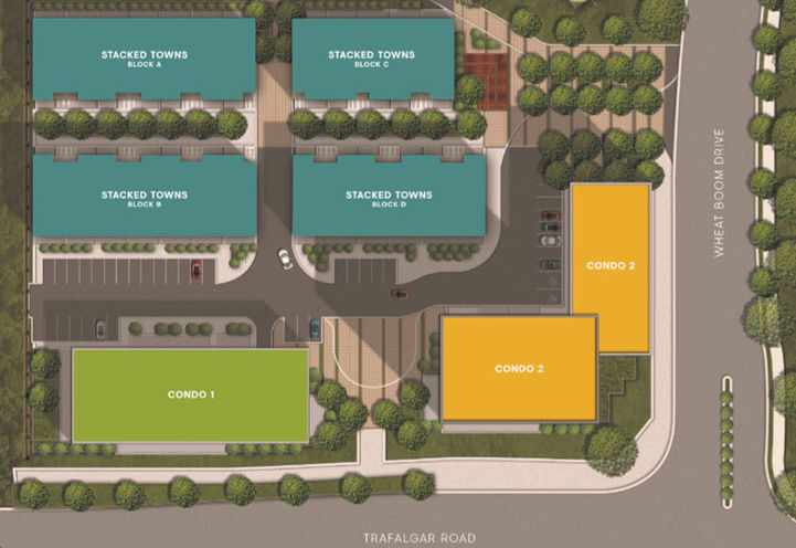 Oakvillage by Minto Communities Site Plan