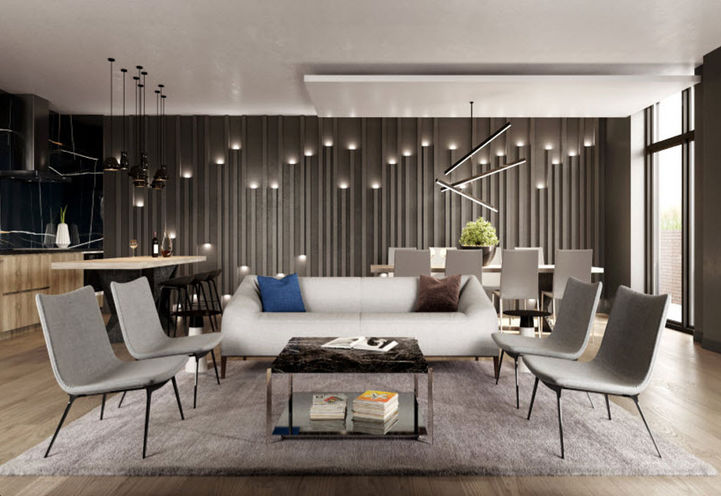 Party Room at Oakvillage Condo 2