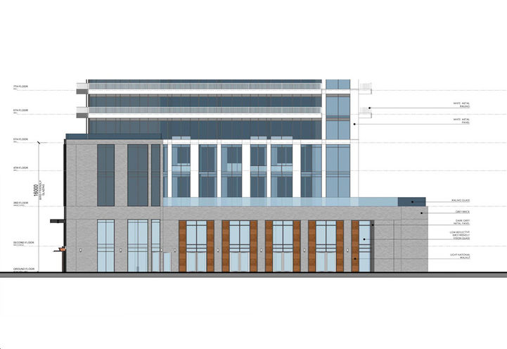 Olive Residences Architectural Elevation Drawing