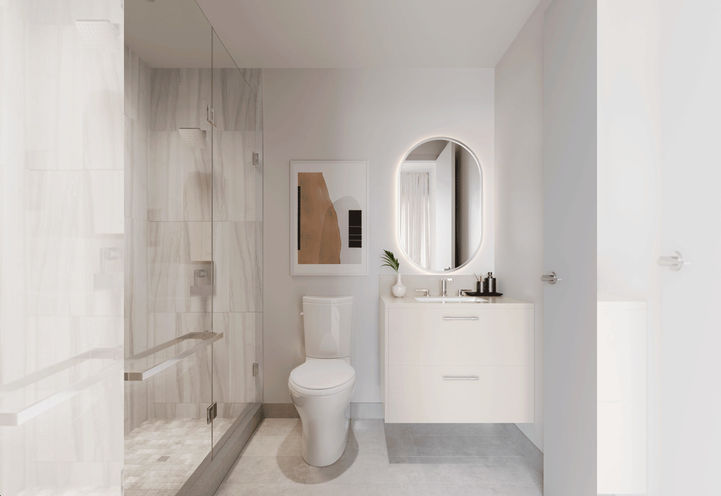 Olive Residences Ensuite Bathroom Interior
