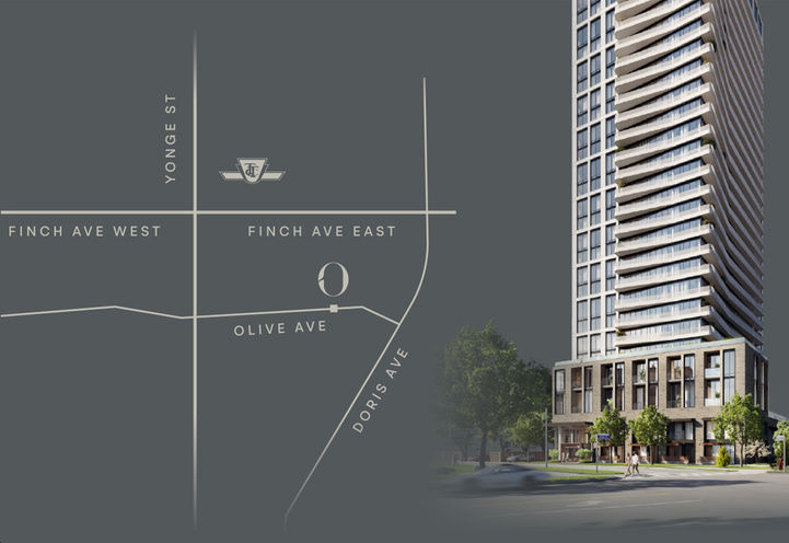 Olive Residences Map Location