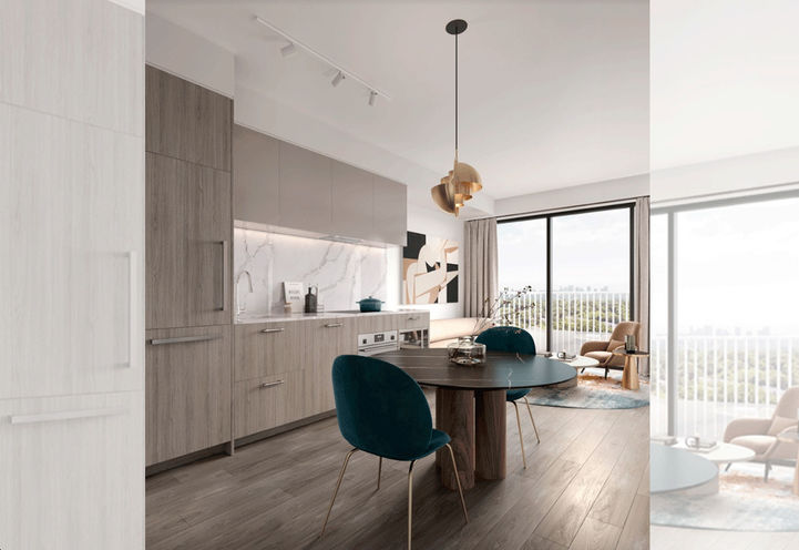 Olive Residences View of Suite Interior