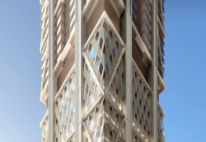 Detailing on The One Condo Tower Design