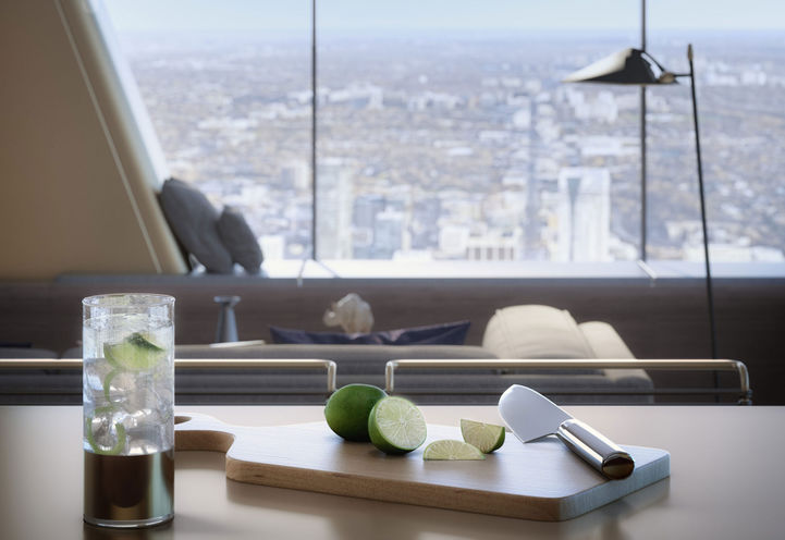 The One Condos interior