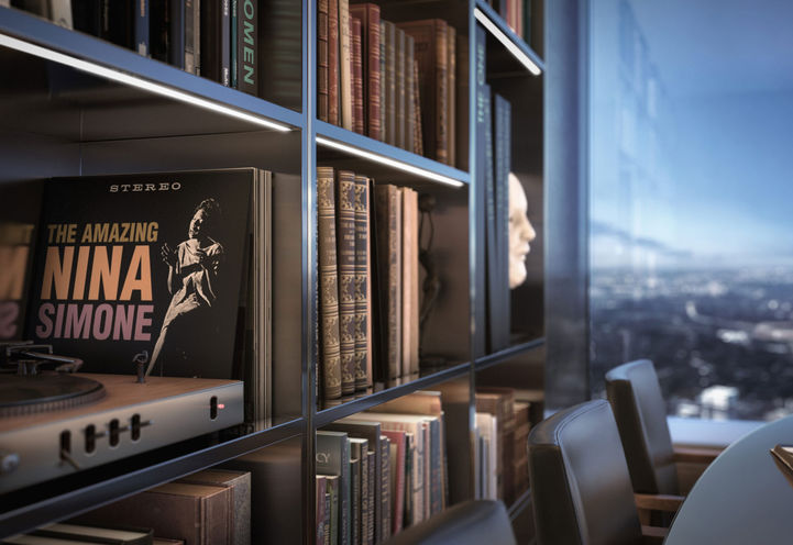 The One Condos interior