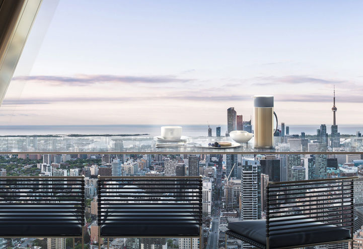 View from the One Condos